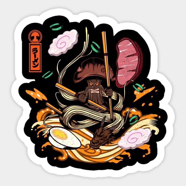 Dragon Ramen Sticker by pilipsjanuariusDesign